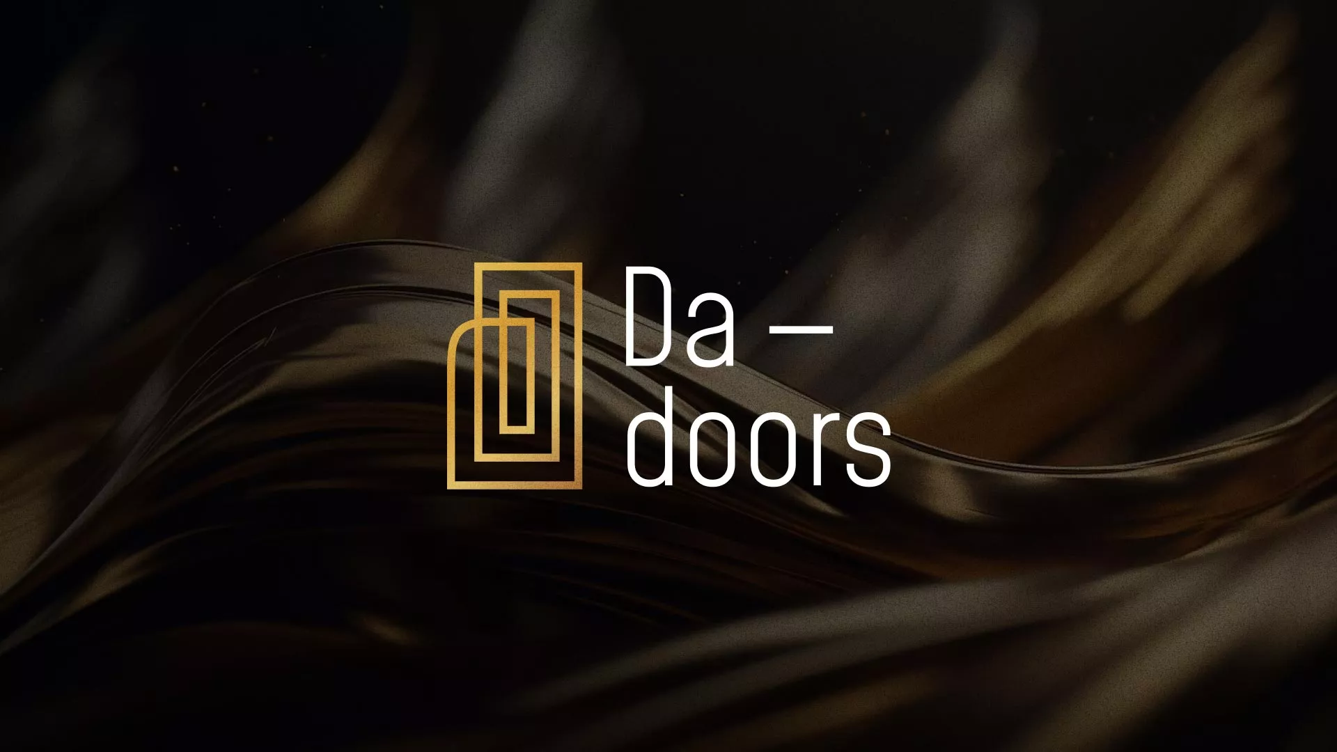 Разработка логотипа для компании «DA-DOORS» в Ельце